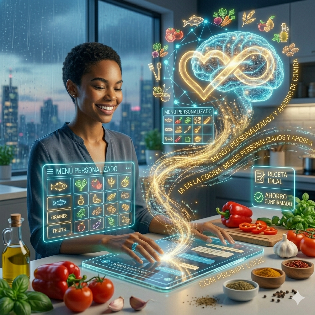IA en la Cocina: Come mejor por menos dinero