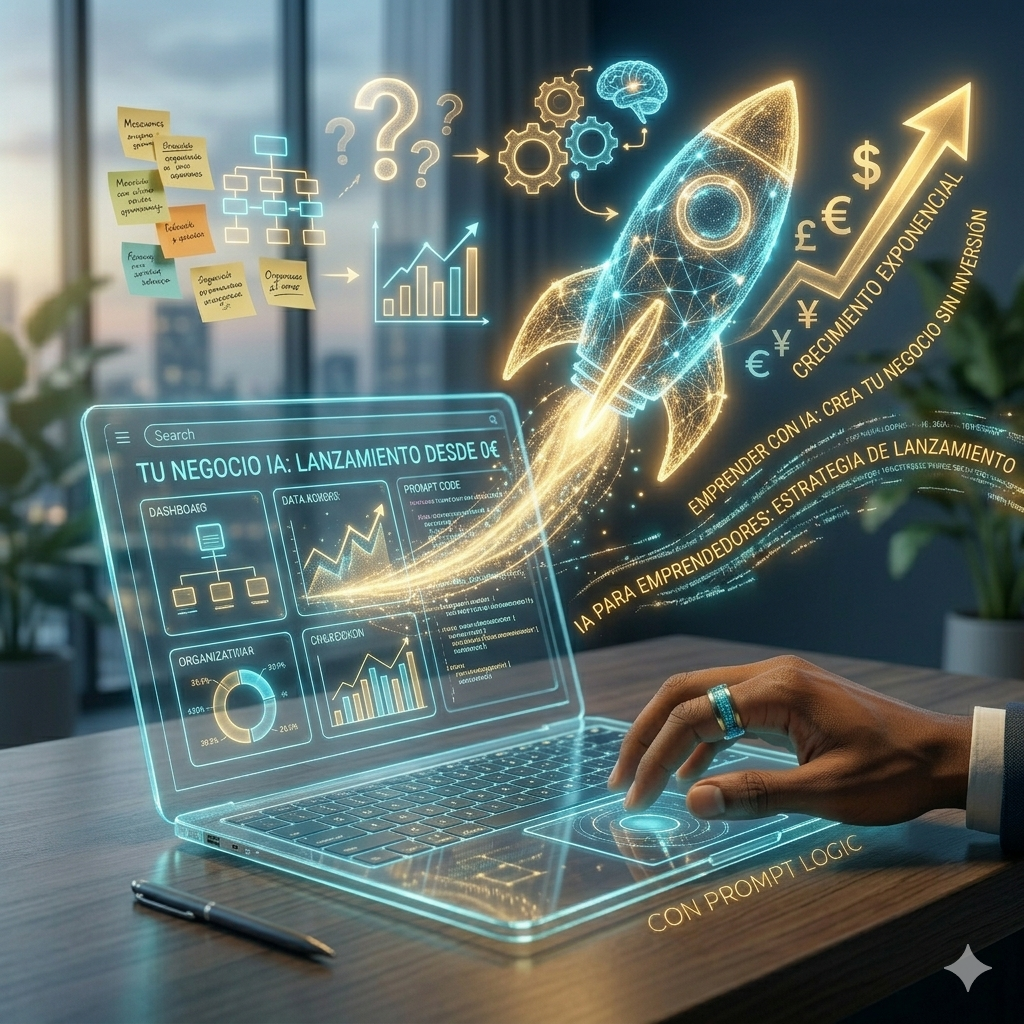 Emprender con IA: Lanza tu negocio con 0€