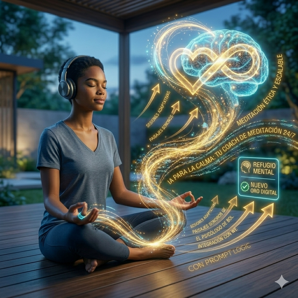 Meditación con IA: Tu Coach de Calma Personal