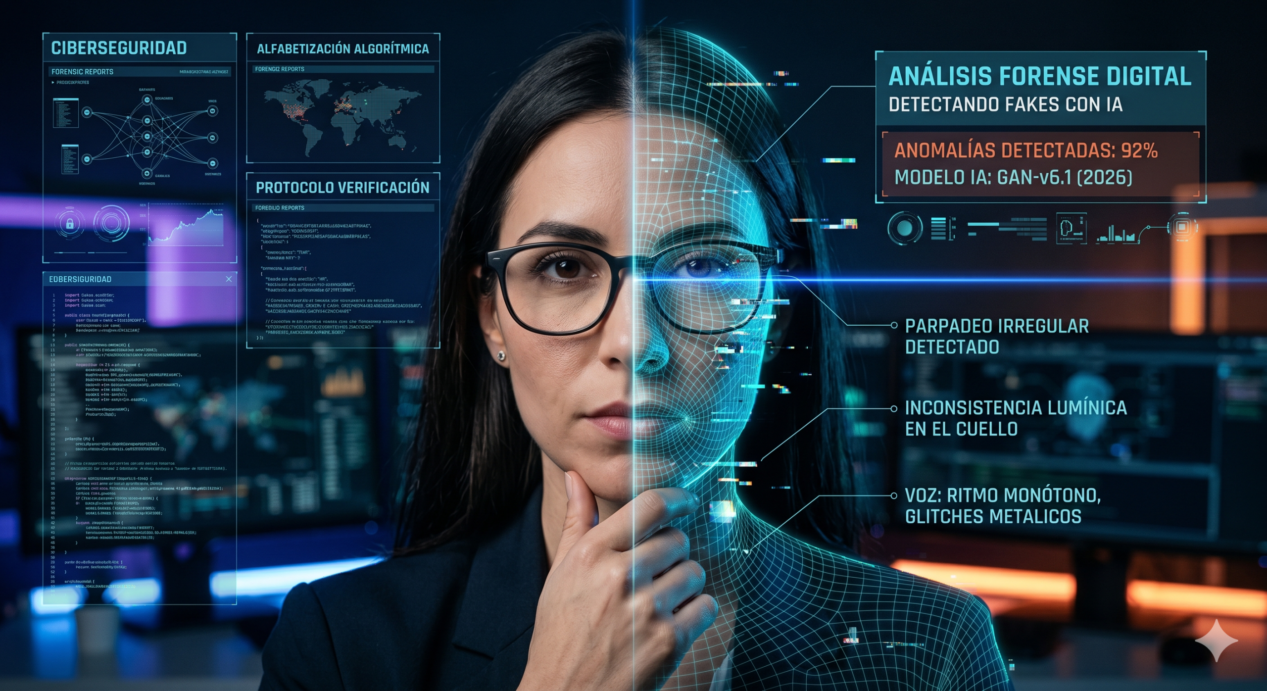 Guía 2026: Cómo Detectar Fakes y Deepfakes con IA